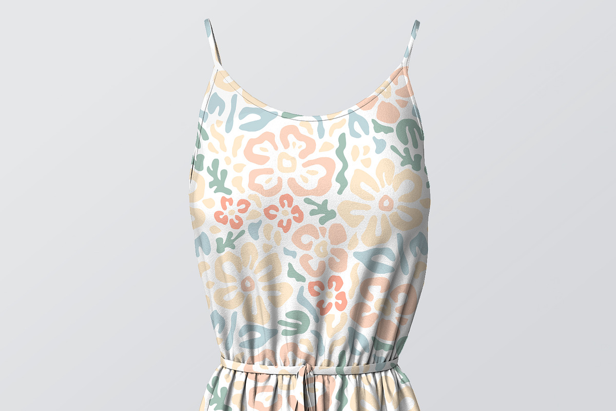 Cute Summer Flowers, a Pattern Graphic by MalyskaStudio (Photo 9 of 9)