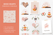 Boho Hearts and Shapes Collection, a Decorative Illustration by DearLetters (Thumbnail 1 of 10)