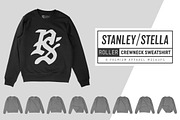 Stanley/Stella Roller Sweatshirt, a Shirt Mockup by Pixel Sauce™ (Thumbnail 1 of 7)