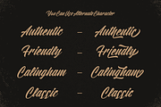 Atlantic Time, a Script Font by Dierstudio (Thumbnail 8 of 10)