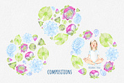 watercolor children's yoga, a Sport Illustration by OlyaSenko (Thumbnail 6 of 9)