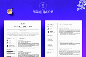 Clean & Simple Resume Template Word