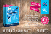 6 Curved Wood Backdrops, a Texture Graphic by Fresh Design Elements (Thumbnail 3 of 5)