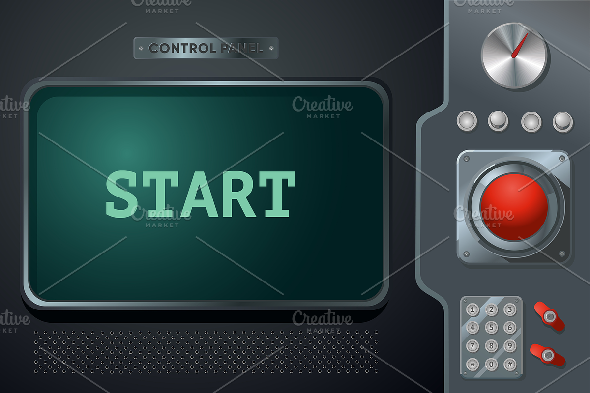 Control Panel Kit, an Object Graphic by ne2pi (Photo 1 of 6)