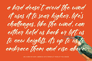 Bonats Restorty Bold Brush Font, a Script Font by stylishtype.co (Thumbnail 15 of 20)