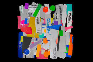 Stickers.zip – 120+ assets, an Object Graphic by BLKMARKET©