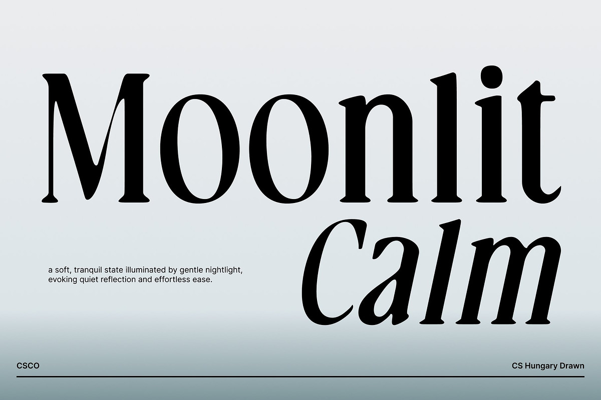 CS Hungary Drawn, a Serif Font by Craft Supply Co. (Photo 5 of 8)