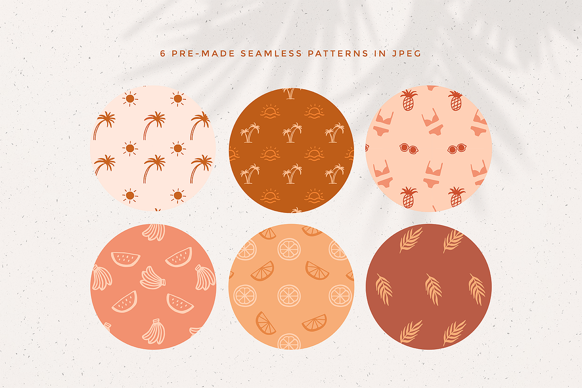 Tropical Summer Illustration Set, a Food Illustration by Rough Edges Supply Co. (Photo 6 of 10)
