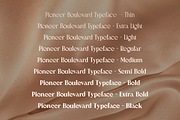 Pioneer Boulevard Typeface, a Serif Font by HipFonts (Thumbnail 5 of 12)