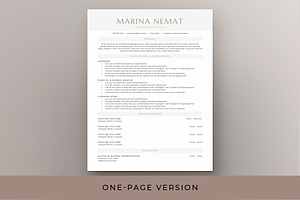 Functional Resume & Cover Letter