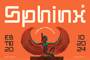 CS Sphinx – Futuristic Font, a Sans Serif Font by Craft Supply Co. (Thumbnail 1 of 8)