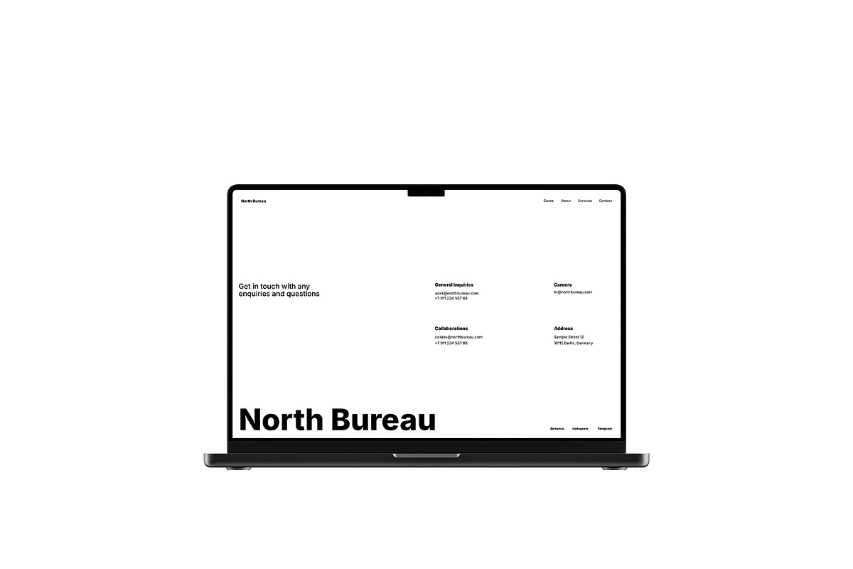 Readymag Website Template - Agency, a Landing Page Template by alexandraelisa (Photo 6 of 6)