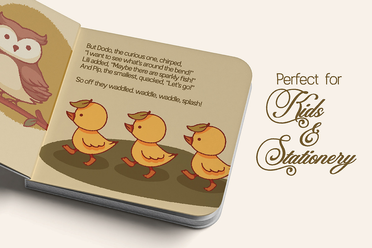 Whimsical Forest Friend - Vector Set, an Animal Illustration by Invisual Studio (Photo 7 of 9)