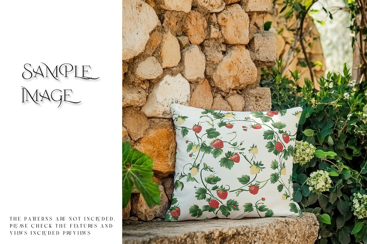 Outdoor Throw Pillows Mockups, a Product Mockup by mock-ups (Photo 5 of 10)