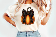 Retro Halloween png t-shirt, an Illustration by Watercolor design (Thumbnail 3 of 3)
