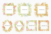 Tropical dried leaves set, an Illustration by svetodesign (Thumbnail 5 of 16)