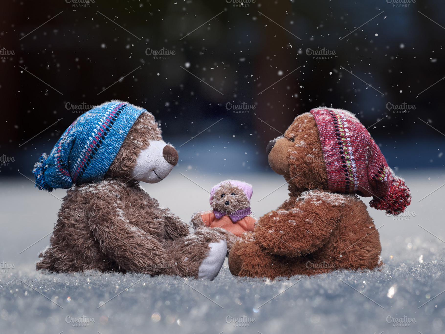 Teddy bears, a Holiday Photo by Kozorog