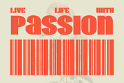 Wirklich - Vintage Sans Serif Typefa, a Sans Serif Font by Masyafi Studio (Thumbnail 6 of 8)