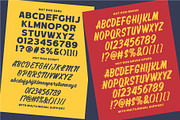 Hotrod Retropack Retro Font Pack, a Sans Serif Font by Letterhend Studio (Thumbnail 10 of 10)