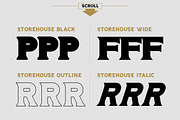 Storehouse Font + Vector shapes, a Serif Font by LeoSupply.co (Thumbnail 9 of 18)