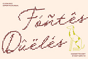 CS Lydia Disco, a Script Font by Craft Supply Co. (Thumbnail 7 of 8)