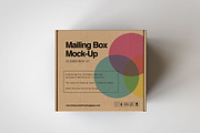 Mailing | Shipping Box-Mock-Up, a Packaging Mockup by TSOBG (Thumbnail 4 of 9)
