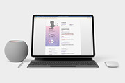 Resume Microsoft Word, a Resume Template by iDoodle Studio (Thumbnail 2 of 4)