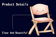 Kawaii Camping Clipart, a Seasonal Illustration by CitraGraphics (Thumbnail 5 of 5)