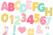 Colorful Alphabet & Numbers, an Illustration by Mia's Graphic Design (Thumbnail 4 of 8)
