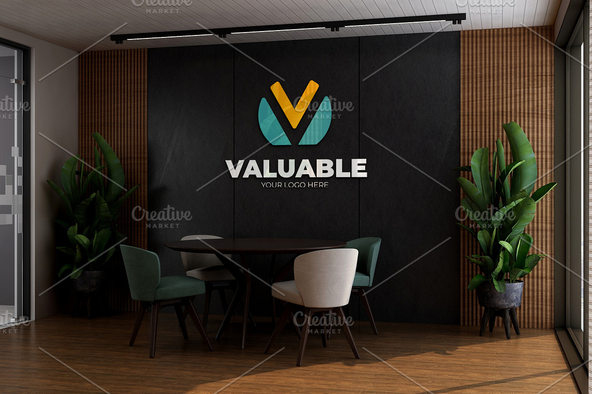 PSD Office Receptionist Room Mockup, a Product Mockup by Ayy (Photo 10 of 12)
