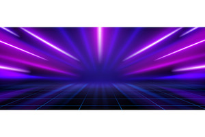 Speed motion neon tech lines, a Technology Illustration by art PVP - market
