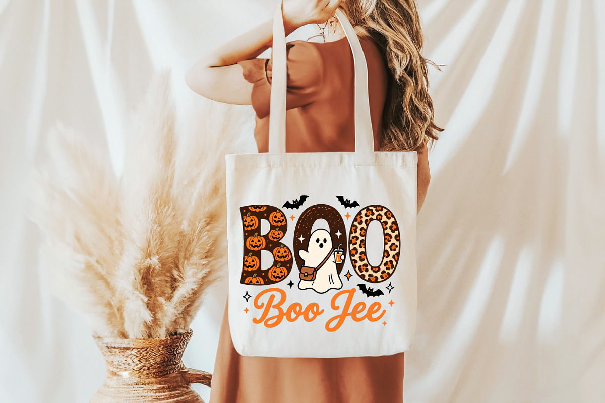 Vintage Patchwork Boo Jee Png, an Illustration by Daily.Designs (Photo 4 of 5)
