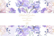Iris Bouquets, wedding png, a Decorative Illustration by WonderWonder (Thumbnail 7 of 10)
