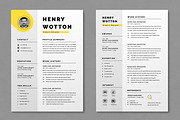 Modern Resume Template, a Resume Template by MightyDesign (Thumbnail 2 of 6)