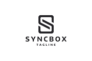 Sync Box Letter S Tech Logo Template, a Branding & Logo Template by yopie (Thumbnail 4 of 4)