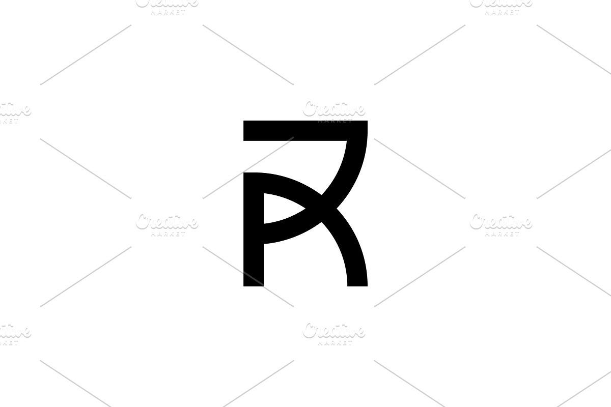 Letter R Monogram Logo, a Branding & Logo Template by kurostd