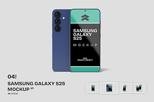 Samsung Galaxy S25 - Mockup, an Android Mockup by Rometheme Std