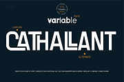 Cathra, a Sans Serif Font by twinstd (Thumbnail 2 of 14)
