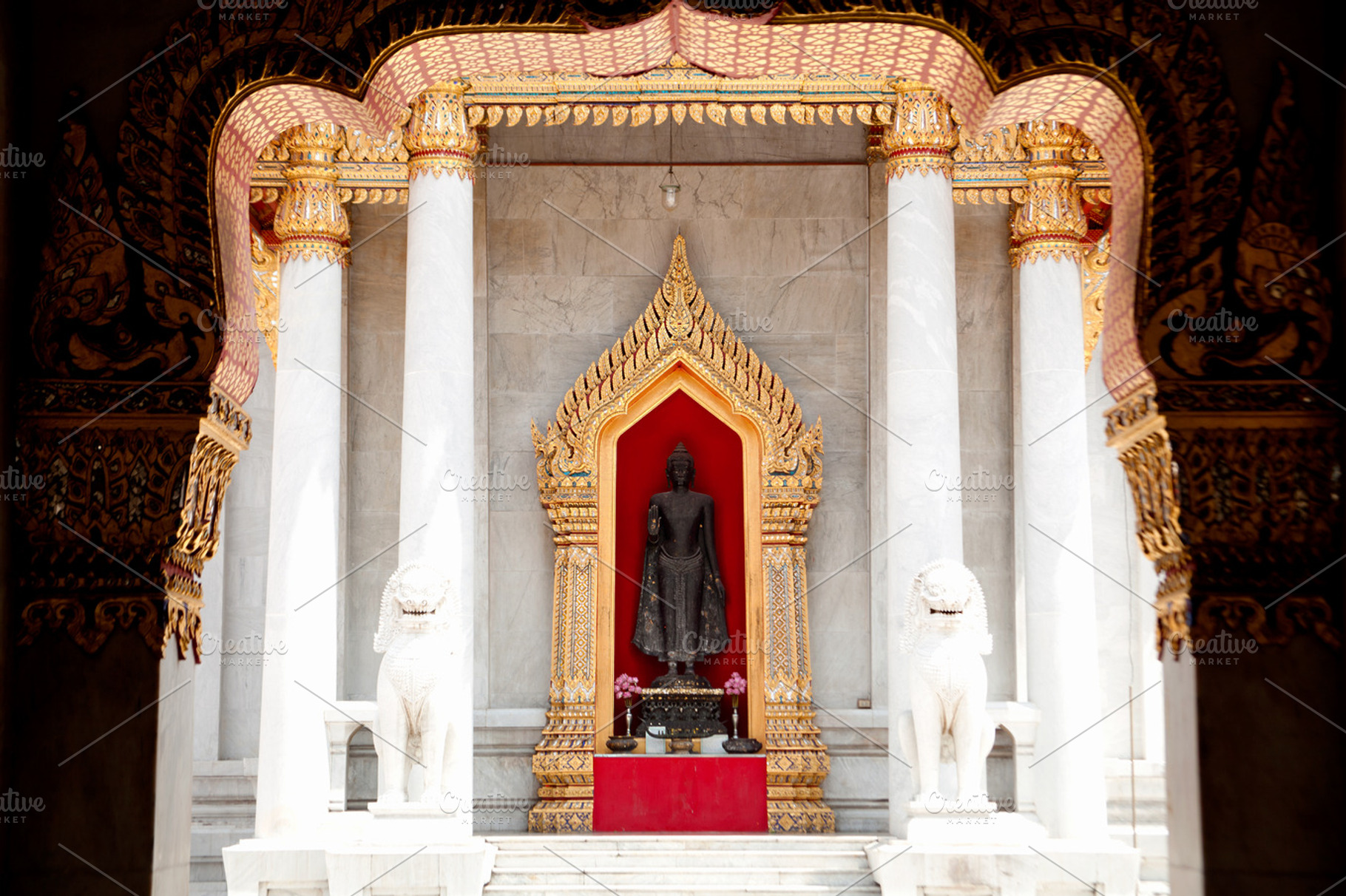 Buddhist church., an Architecture Photo by a454