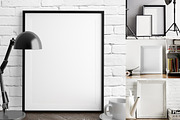 4 PSD FRAME MOCKUPS, a Print Template by Egor Shkolnikov (Thumbnail 6 of 6)