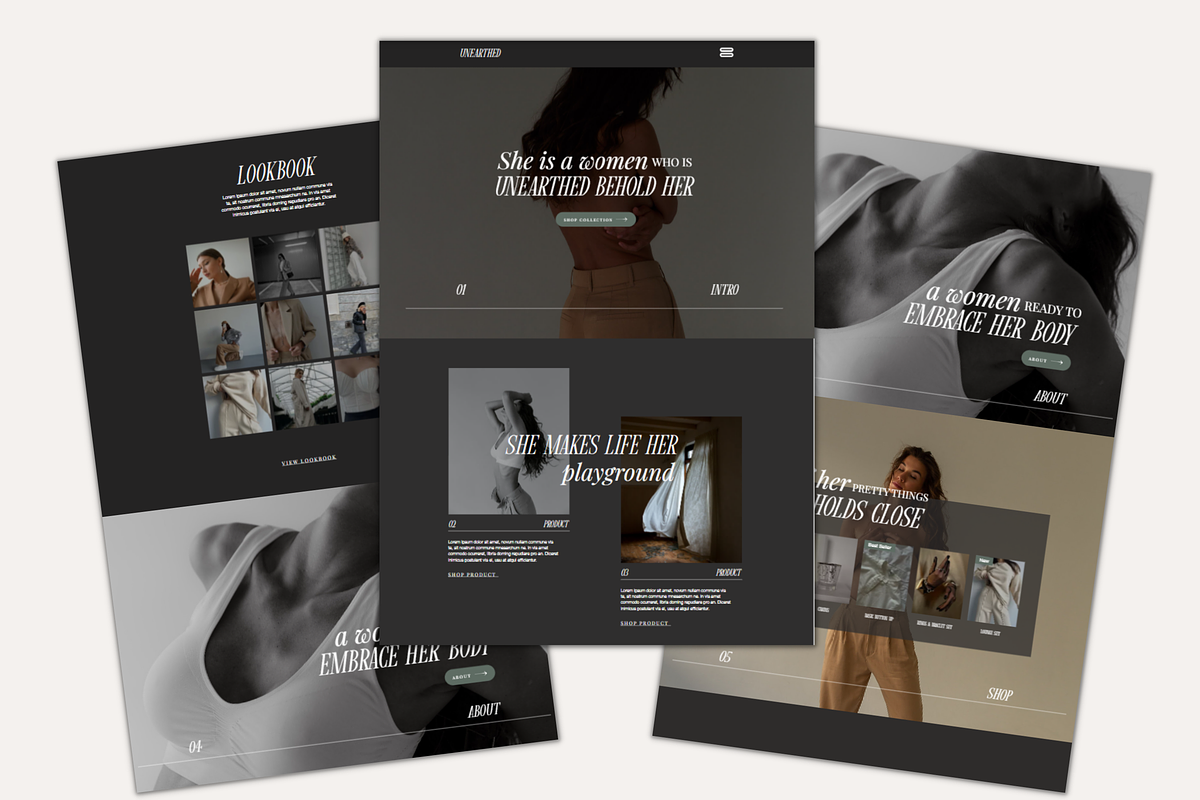 Wix Website Template | Unearthed, a Wix Template by Turia Avenue (Photo 2 of 6)