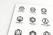 150+ Minimal Hexagon Logo Templates, a Branding & Logo Template by Sahade Studio (Thumbnail 5 of 25)