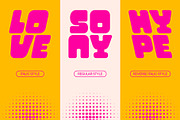 CS Soria – Y2K Font, a Sans Serif Font by Craft Supply Co. (Thumbnail 3 of 8)