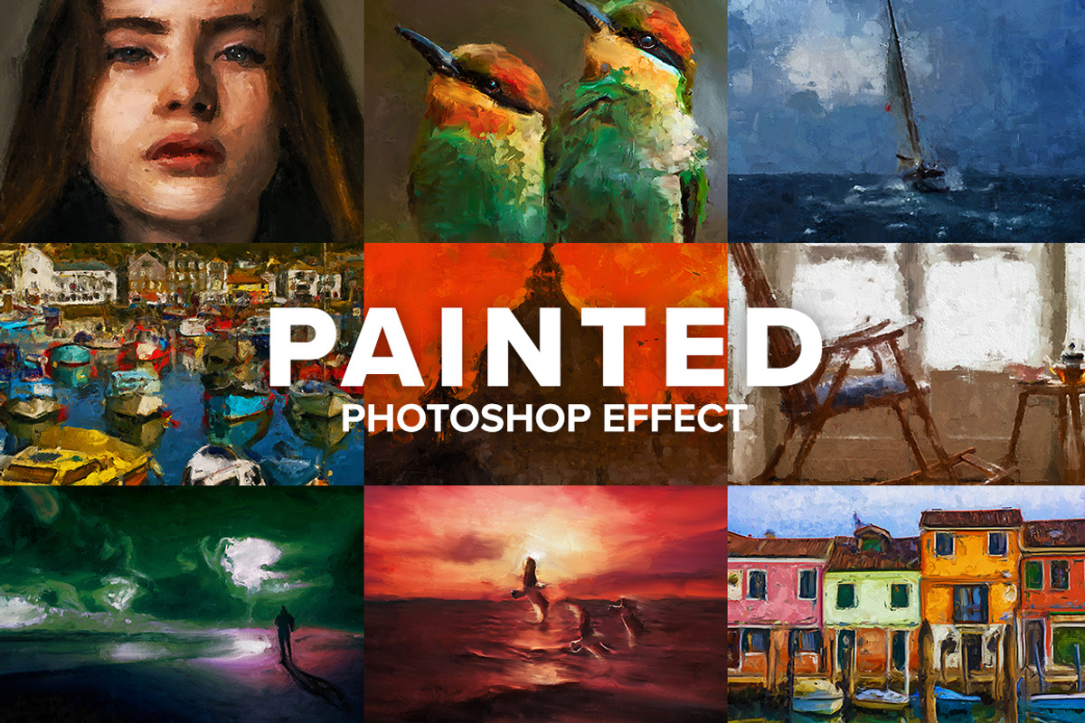 Painted Photoshop Effect, an Action Add-On by Sevenstyles (Photo 1 of 39)