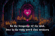 Gothic Byte - Blackletter 8Bit Type, a Blackletter Font by HipFonts (Thumbnail 4 of 6)