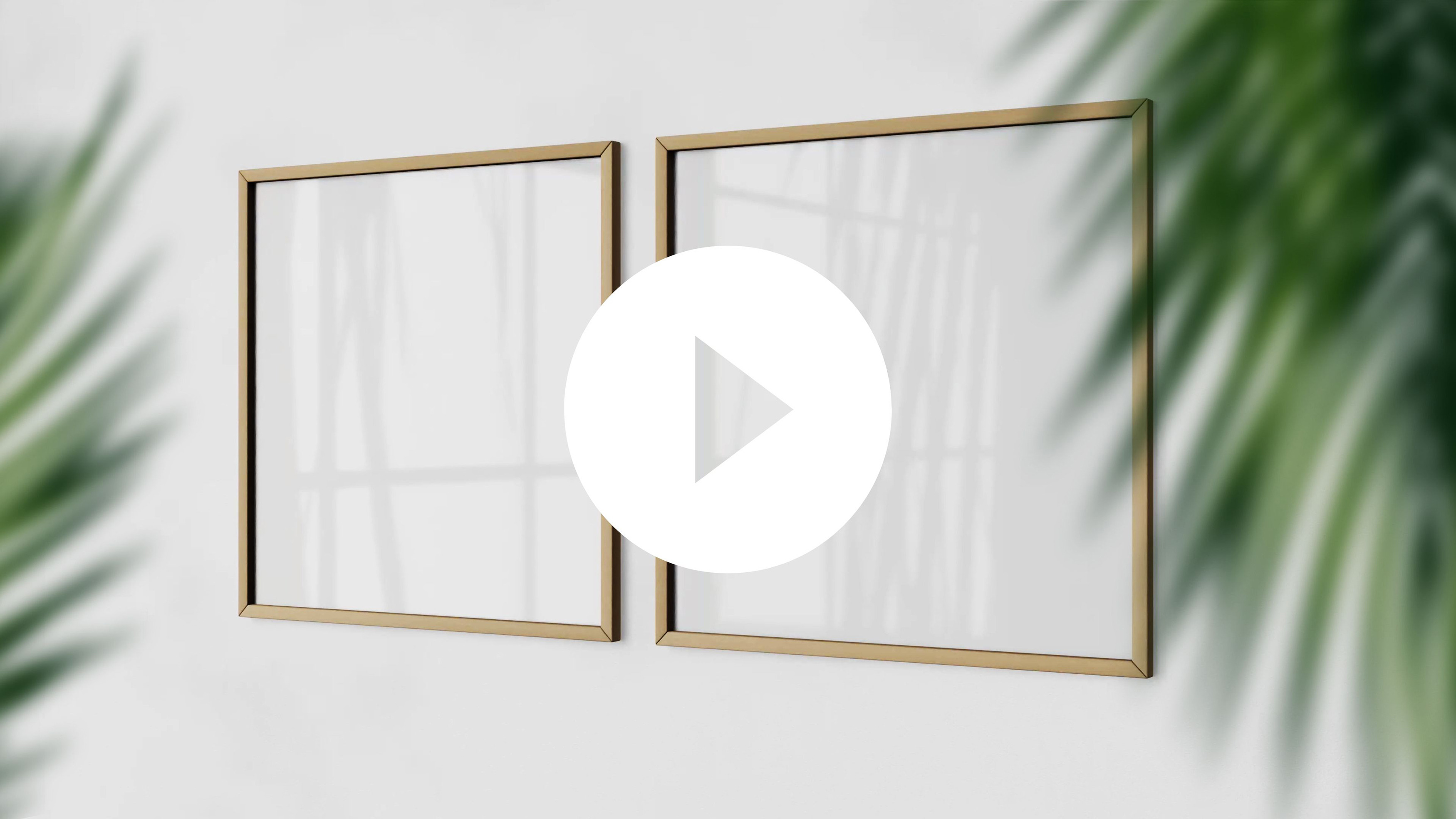 Video Mockup Square Frames
