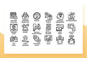 Customer Loyalty Program Icons, an Outline Icon by Becris (Thumbnail 2 of 3)