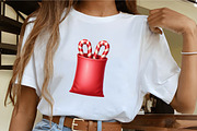 Christmas Candy Bag Clipart, an Illustration by CrexoraLab (Thumbnail 4 of 5)