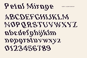 Petal Mirage — Expressive Liquid, a Serif Font by Colorsfav (Thumbnail 10 of 11)