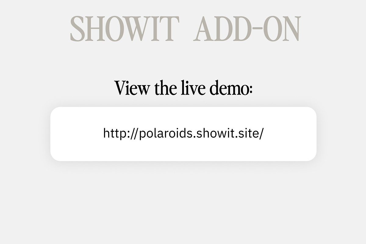 Showit Addons - 8 Polaroid Canvases, a Websites & App Template by Amanda Pena Design (Photo 6 of 6)
